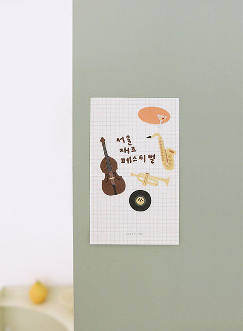 Planner Stickers [1189 jazz cafe]