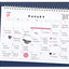 2025-2026 Desk Calendar + Undated Scheduler