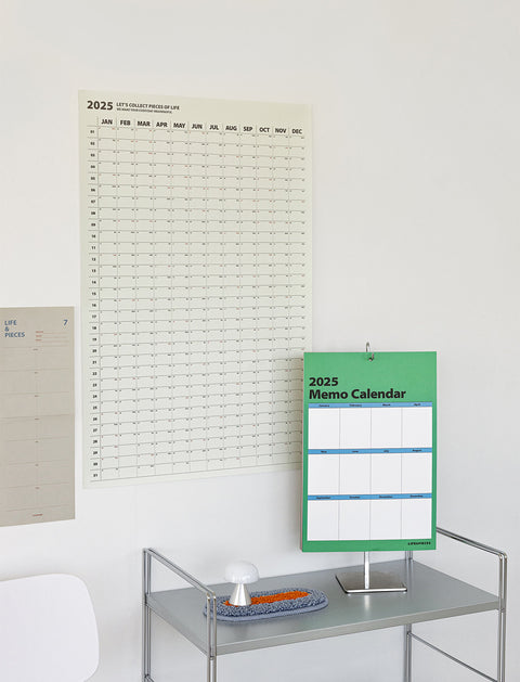 2025 Life&Pieces Yearly Calendar Poster