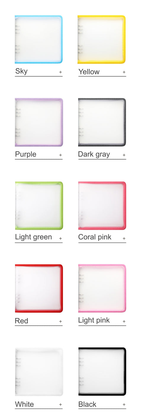 A5 WIDE 6ring Binder Cover [10colors]