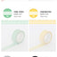 Crayon Check Masking Tape [6colors]