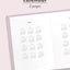 2025 The Planner L Monthly Planner [4colors]