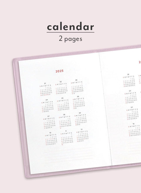 2025 The Planner L Monthly Planner [4colors]