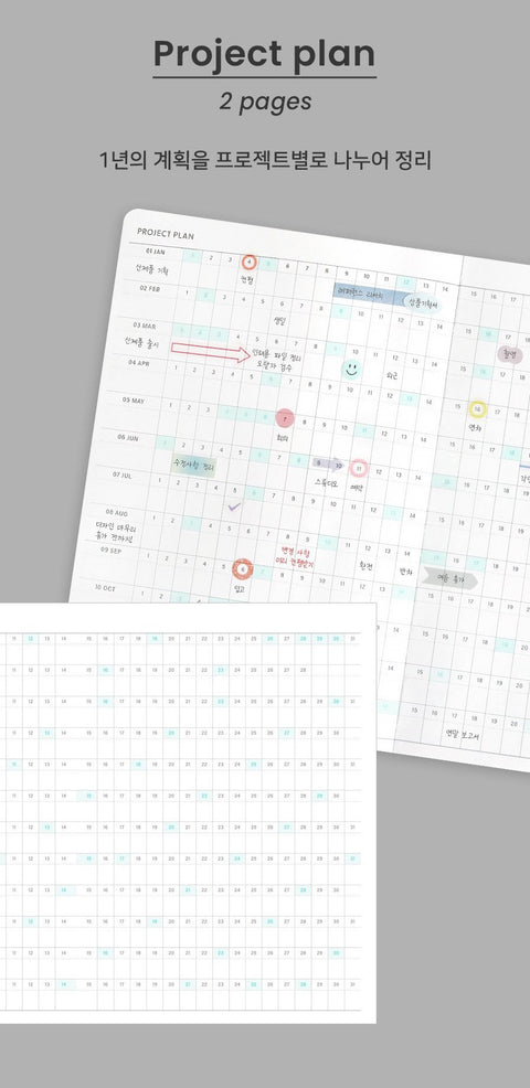 2025 Flow Weekly Diary [6colors] | Weekly Planner