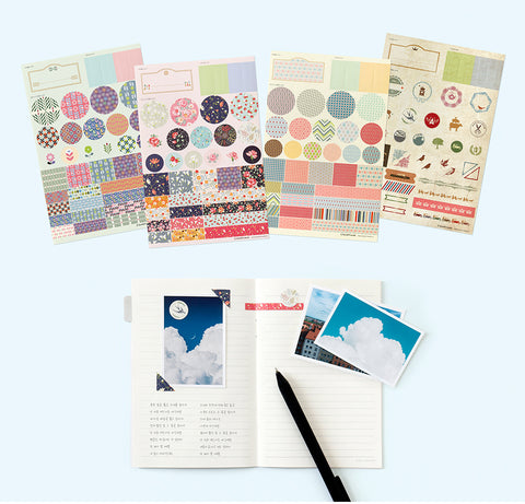 Deco Pattern Sticker Pack | 4sheets