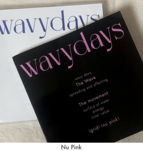 Wavydays Grid Notebook [2colors]