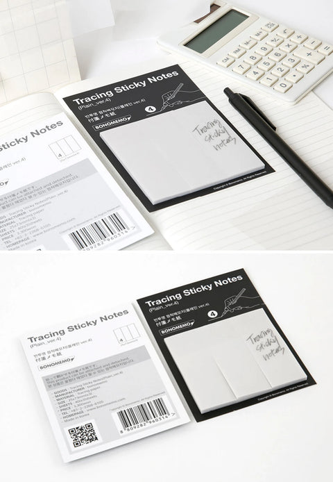 Tracing Paper Sticky Notes [5types]