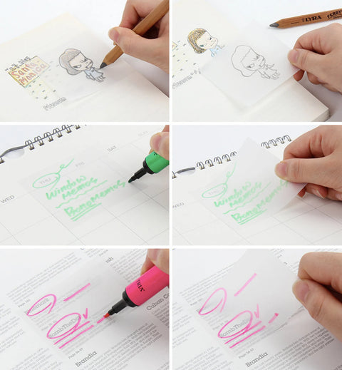 Tracing Paper Sticky Notes [5types]