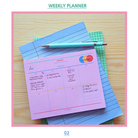 Weekly Planner Notepad