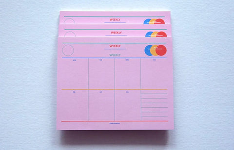 Weekly Planner Notepad