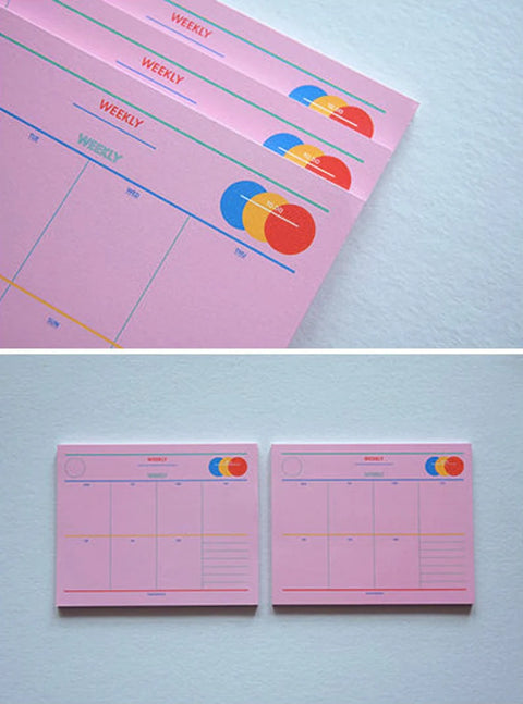 Weekly Planner Notepad