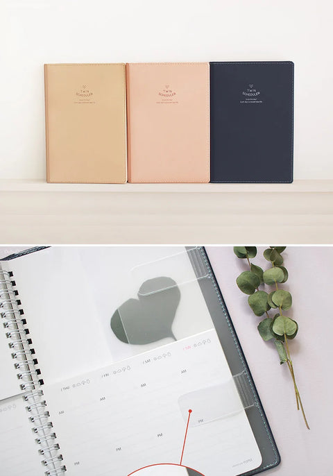 Twin Weekly Planner [beige]