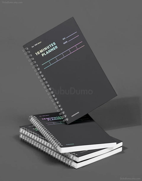 10 Minutes Planner 100 Days [Dark Gray]