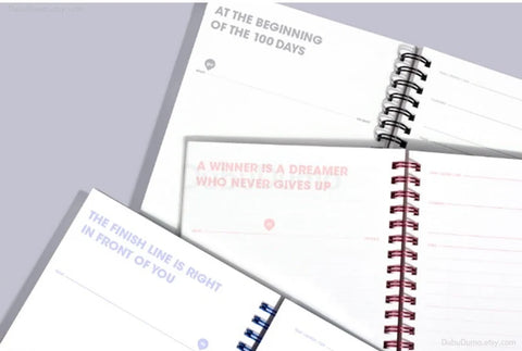 10 Minutes Planner 100 Days [Dark Gray]