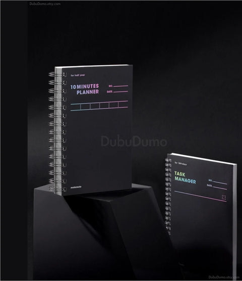 10 Minutes Planner 100 Days [Dark Gray]