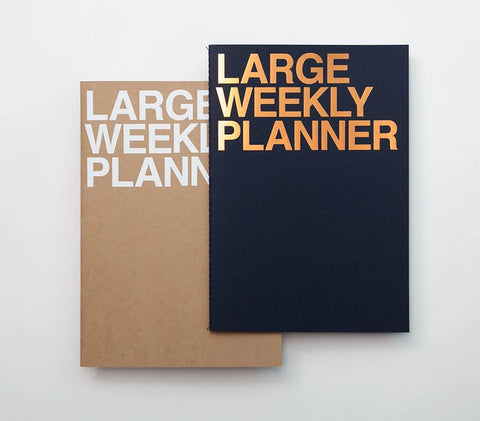 Kraft Weekly Planner [medium, large, big]