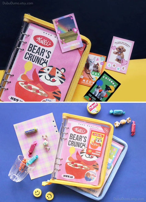 A5 6 Ring Cover + Planner Inserts [2types] | A5 Binder