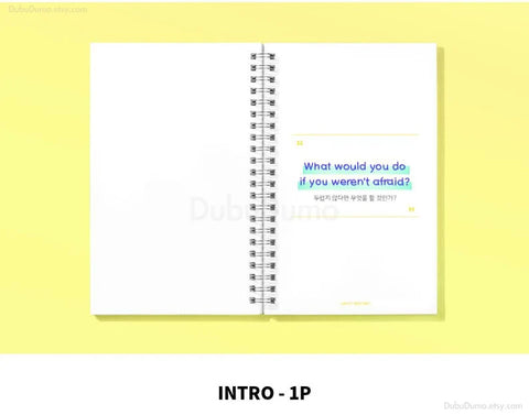 10 minutes Planner 100 Days [Lemon Sharbet]