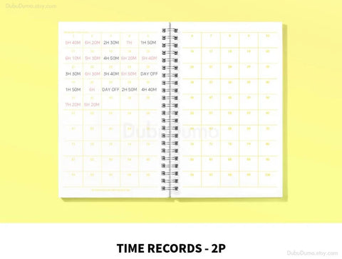 10 minutes Planner 100 Days [Lemon Sharbet]