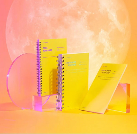 10 minutes Planner 100 Days [Lemon Sharbet]