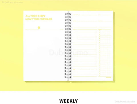 10 minutes Planner 100 Days [Lemon Sharbet]