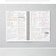 LIFE&PIECES A5 Spring Notebook [3types] | Line, Grid, Layout