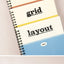 LIFE&PIECES A5 Spring Notebook [3types] | Line, Grid, Layout
