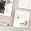 LIFE&PIECES A5 Spring Notebook [3types] | Line, Grid, Layout