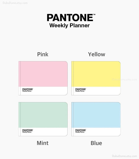 PANTONE Weekly Planner [4colors]