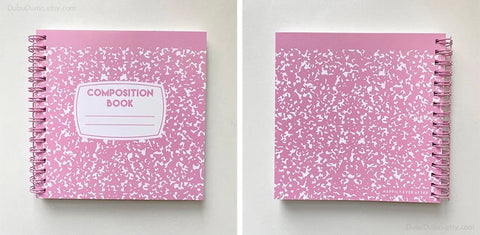 PINK COMPOSITION Weekly Planner | Weekly Diary