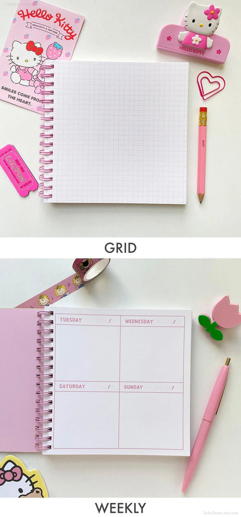 PINK COMPOSITION Weekly Planner | Weekly Diary