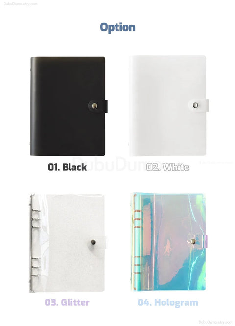 A5 6ring Mono Binder Cover [4types]