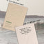 In the mood A5 Grid Notebook [4colors]