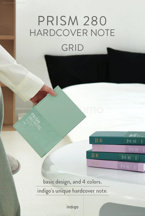 B6 PRISM Grid Notebook [4colors]