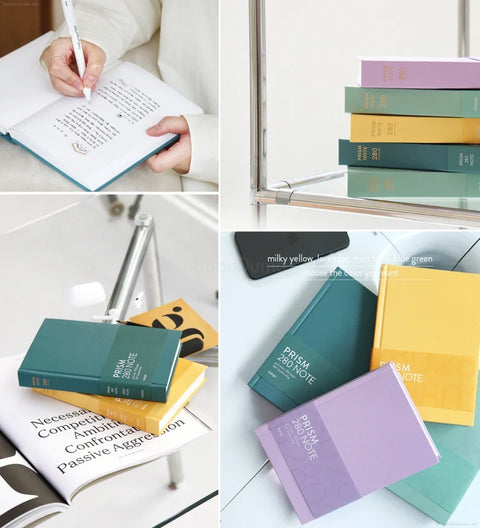 B6 PRISM Grid Notebook [4colors]