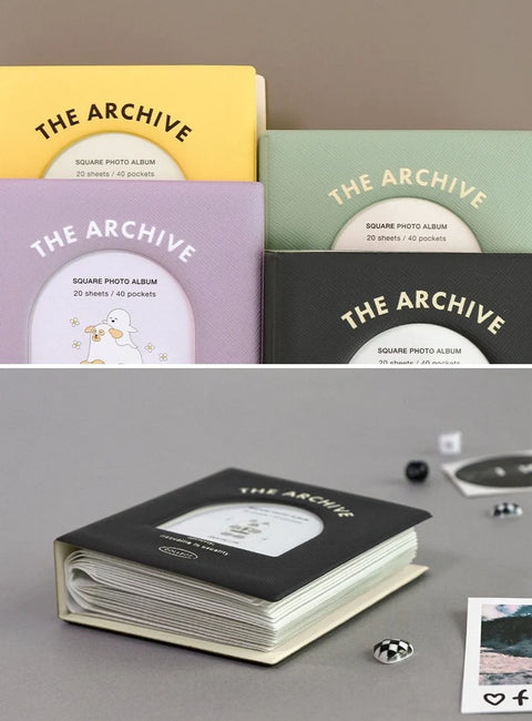 THE ARCHIVE Instax Square Photo Albums [4colors]