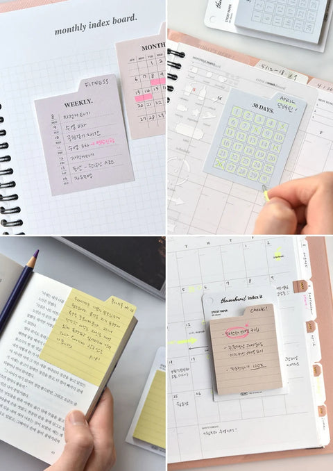 Index Sticky Notes [20types]