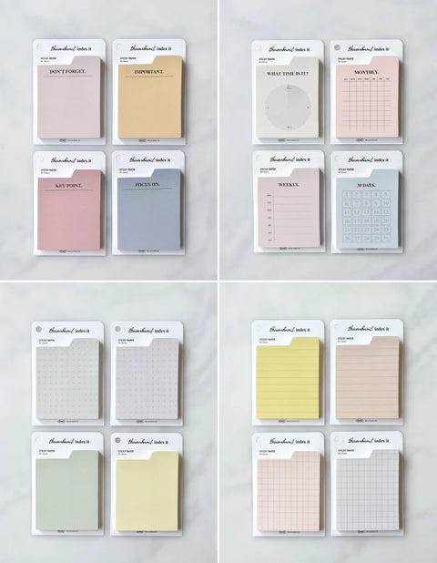 Index Sticky Notes [20types]