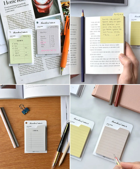 Index Sticky Notes [20types]