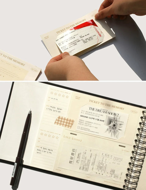 Ticket Book [3colors]