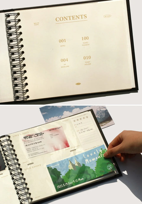 Ticket Book [3colors]