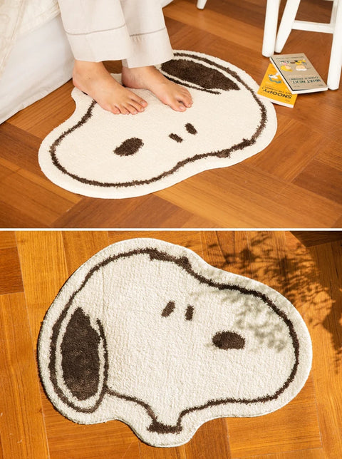 Snoopy Face Rug