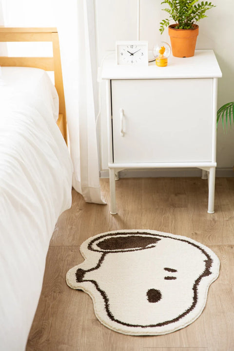 Snoopy Face Rug