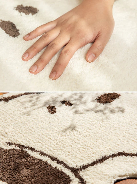 Snoopy Face Rug