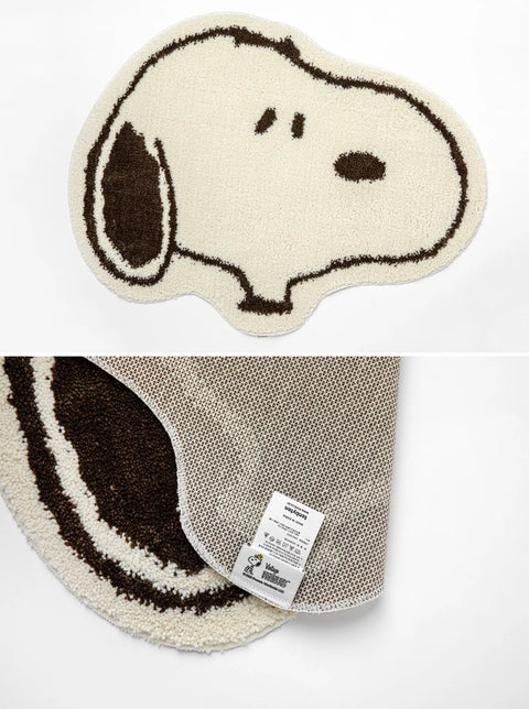 Snoopy Face Rug