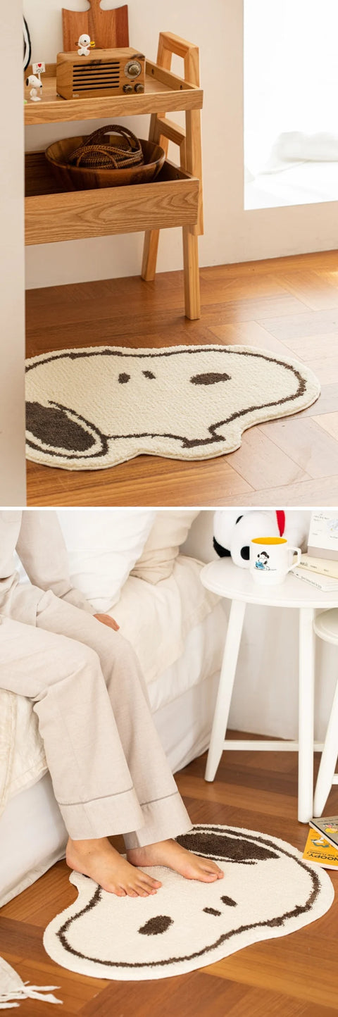 Snoopy Face Rug