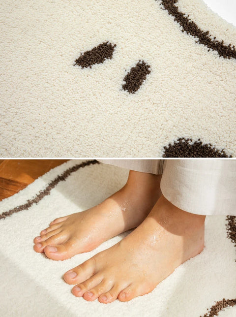 Snoopy Face Rug