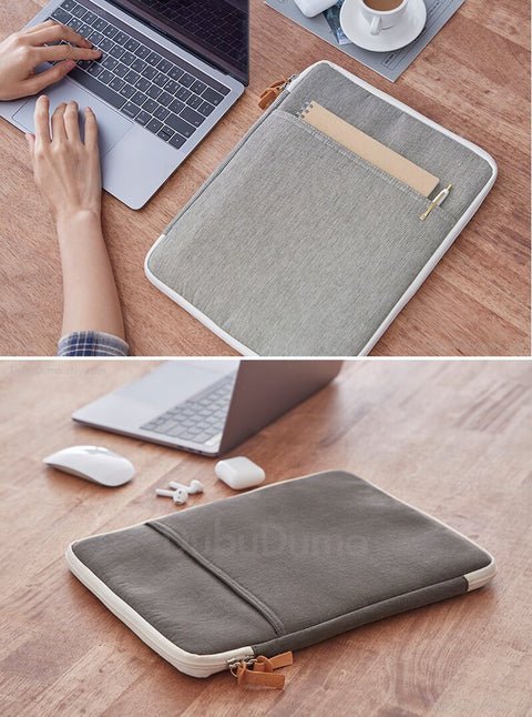 13" Canvas Laptop Pouch [3types]