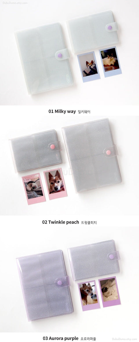 Photo Card Album S [3colors] | Instax Mini Album