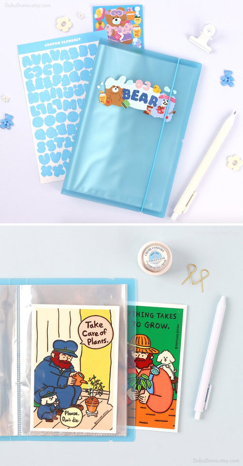 Wannathis Sticker Archive File Book [5colors] | Sticker Storage Book